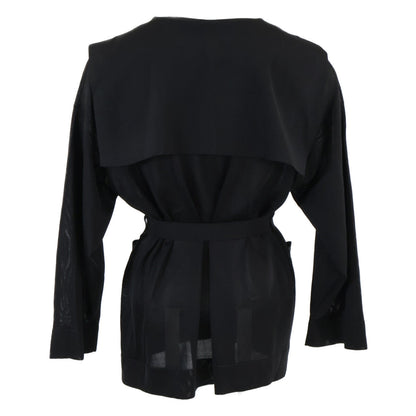 Chanel P78431K11309 100% Silk Sailor Collar Jacket