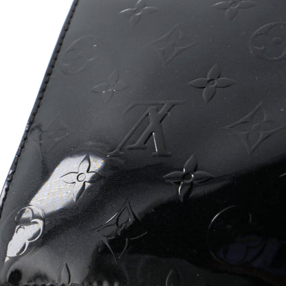 Louis Vuitton Spring Street NM Handbag Monogram Vernis with Monogram Canvas and Epi Leather