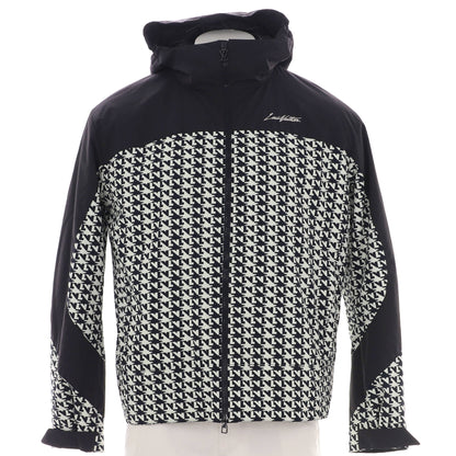 Louis Vuitton Men's LV Doves Houndstooth Padded Hooded Blouson Polyamide Blend