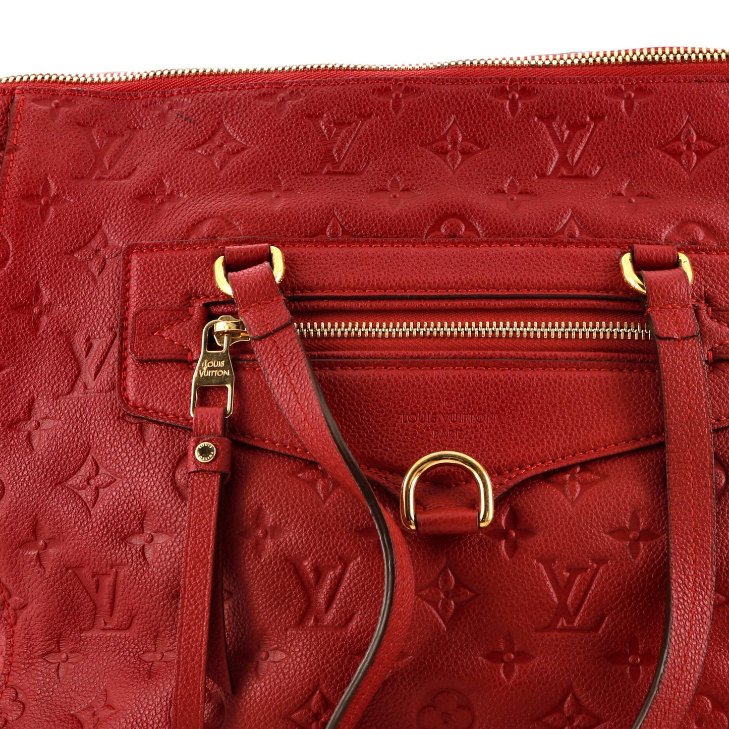 Louis Vuitton Lumineuse Handbag Monogram Empreinte Leather PM