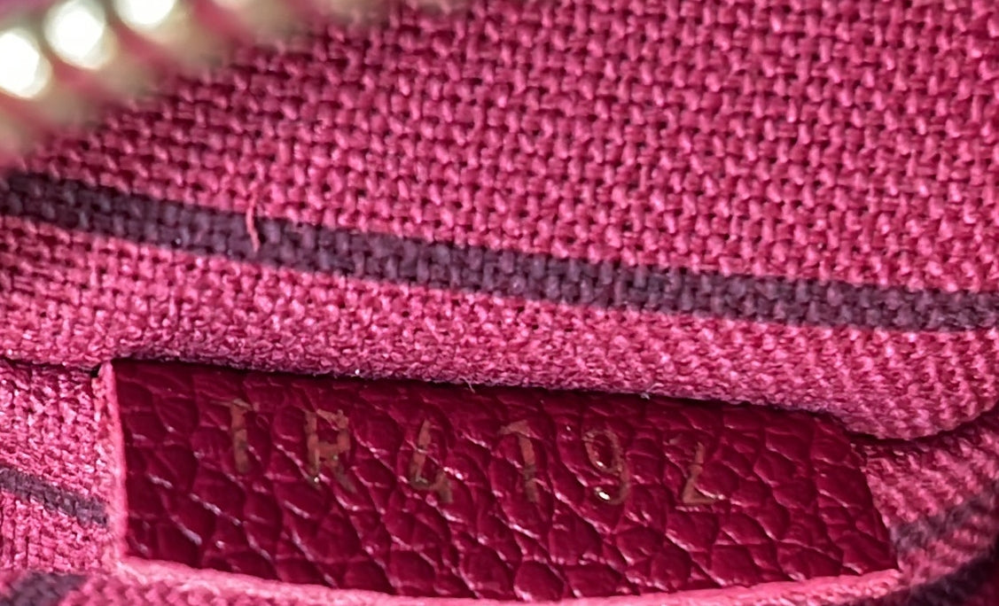 Louis Vuitton Lumineuse Handbag Monogram Empreinte Leather PM