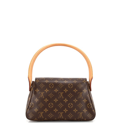 Louis Vuitton Looping Handbag Monogram Canvas Mini
