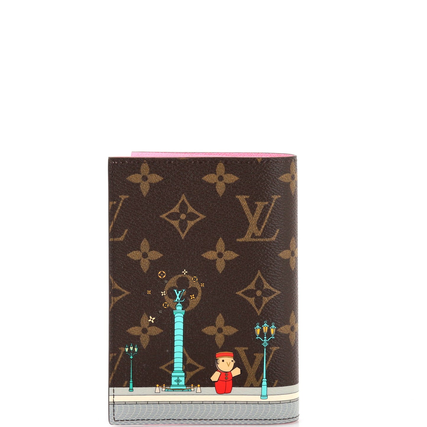 Louis Vuitton Passport Cover Limited Edition Vivienne Xmas Monogram Canvas