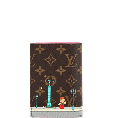Louis Vuitton Passport Cover Limited Edition Vivienne Xmas Monogram Canvas