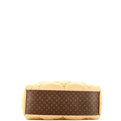 Louis Vuitton Pillow OnTheGo Tote Monogram Quilted Econyl Nylon GM
