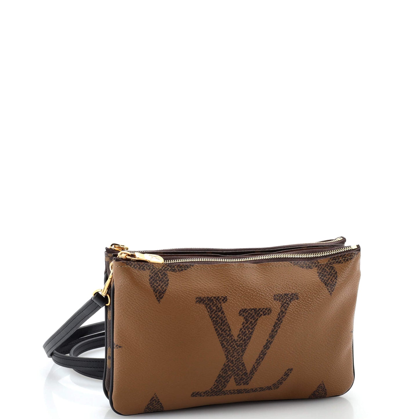 Louis Vuitton Double Zip Pochette Reverse Monogram Giant