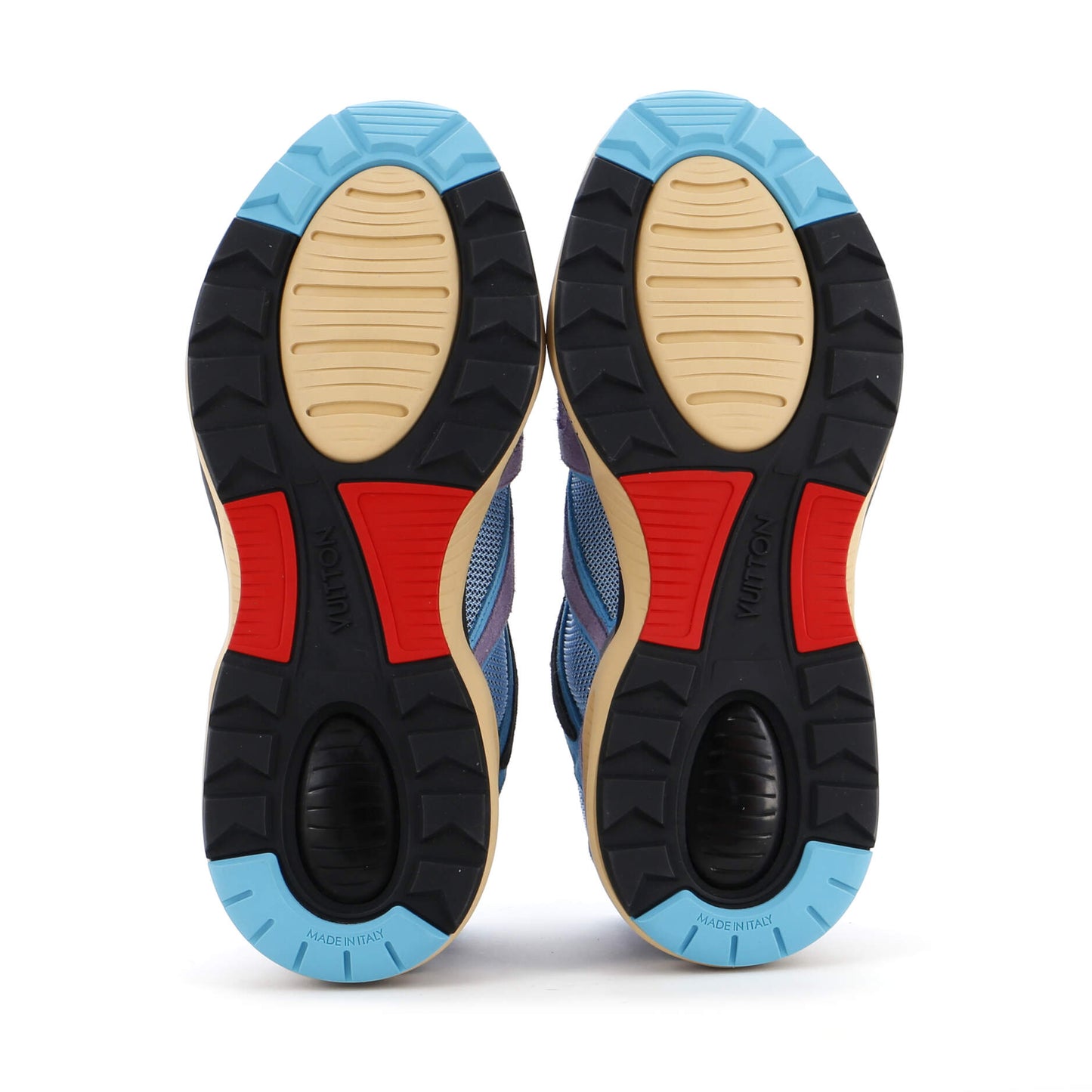 Louis Vuitton Men's LV Trail Sneakers Mesh and Suede