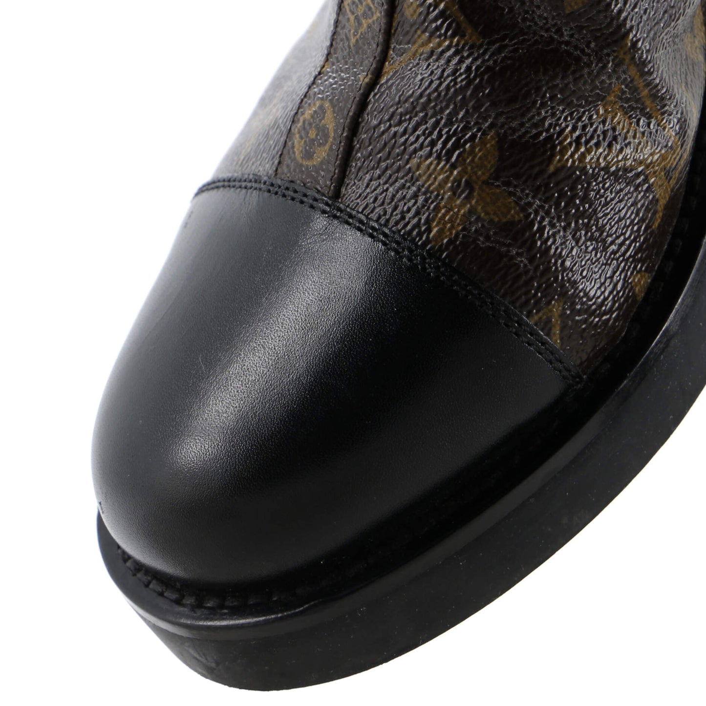 Louis Vuitton Women's Wonderland Flat Ranger Boots Monogram Canvas and Leather