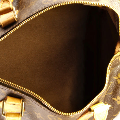 Louis Vuitton Speedy Handbag Monogram Canvas 30