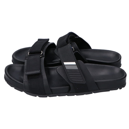 Prada 2X3002 Leather Slide Sandals