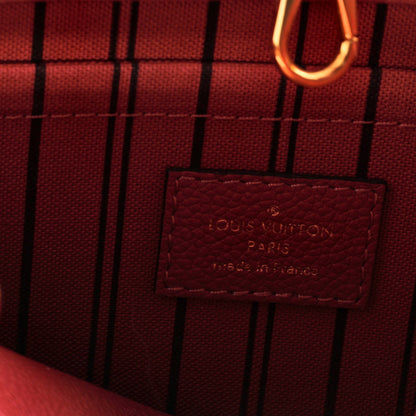 Louis Vuitton Montaigne Handbag Monogram Empreinte Leather BB