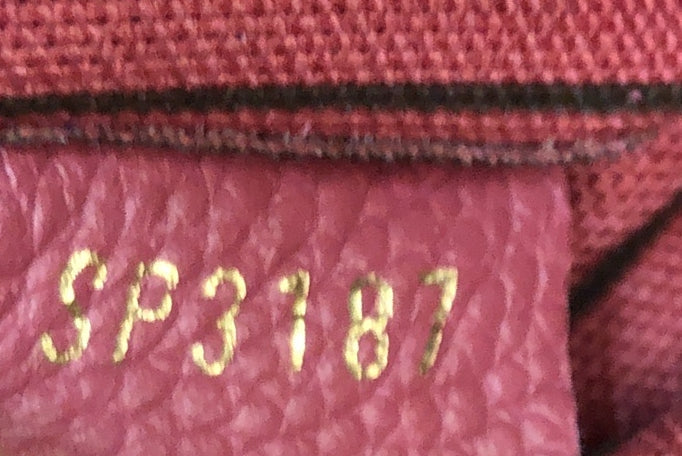 Louis Vuitton Montaigne Handbag Monogram Empreinte Leather BB