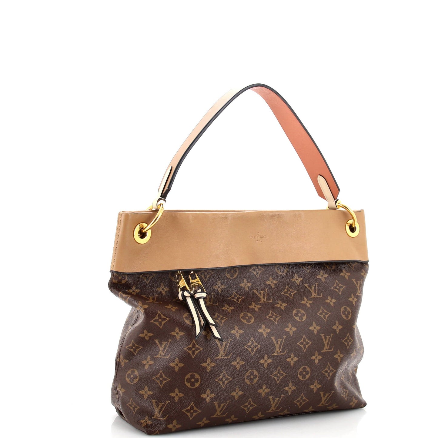 Louis Vuitton Tuileries Hobo Monogram Canvas with Leather