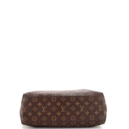 Louis Vuitton Tuileries Hobo Monogram Canvas with Leather