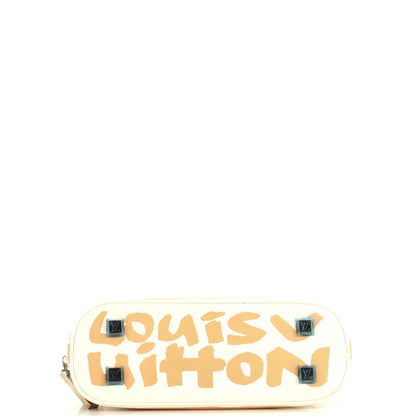 Louis Vuitton Alma Handbag Limited Edition Graffiti Leather PM