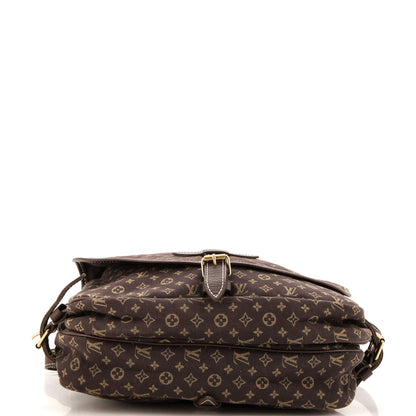 Louis Vuitton Saumur Handbag Monogram Idylle MM