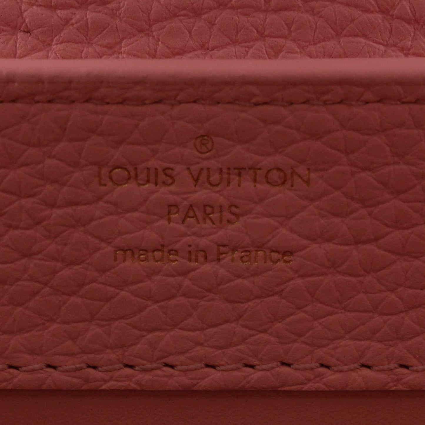 Louis Vuitton Capucines Bag Leather Mini