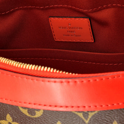 Louis Vuitton Saintonge Handbag Monogram Canvas with Leather