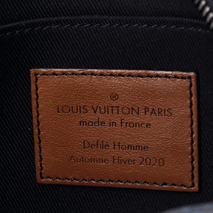 Louis Vuitton Volga On Strap Bag Monogram Eclipse Canvas with Monogram Leather