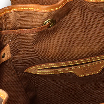 Louis Vuitton Vintage Montsouris Backpack Monogram Canvas GM