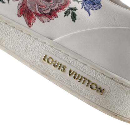 Louis Vuitton Women's FrontRow Sneakers Floral Leather