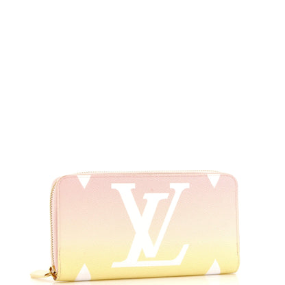 Louis Vuitton Zippy Wallet Spring in the City Monogram Giant Canvas