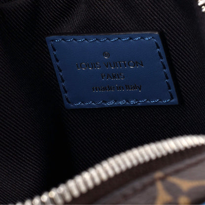 Louis Vuitton Danube Handbag Epi Leather with Monogram Canvas Slim