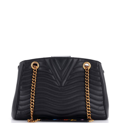 Louis Vuitton New Wave Chain Tote Quilted Leather