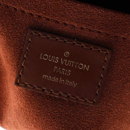 Louis Vuitton Petit Bucket NM Bag Raffia with Leather