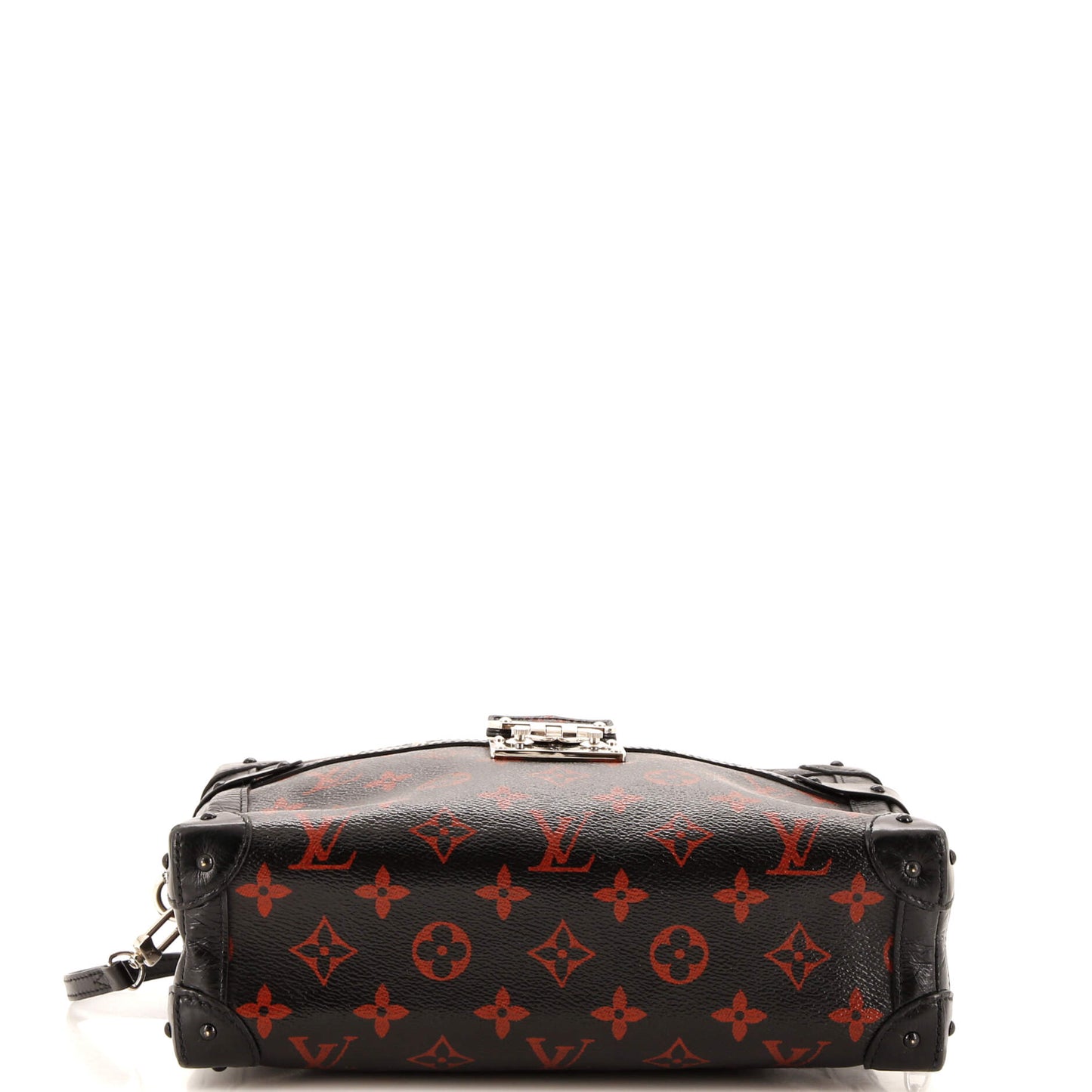 Louis Vuitton Petite Malle Soft Handbag Limited Edition Monogram Infrarouge GM