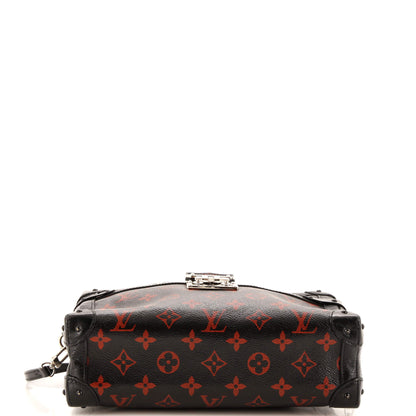 Louis Vuitton Petite Malle Soft Handbag Limited Edition Monogram Infrarouge GM