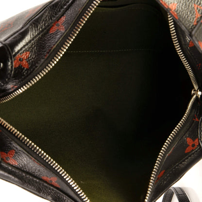 Louis Vuitton Petite Malle Soft Handbag Limited Edition Monogram Infrarouge GM