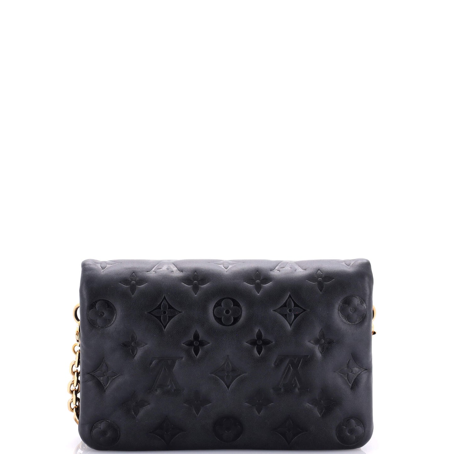 Louis Vuitton Coussin Pochette Monogram Embossed Lambskin