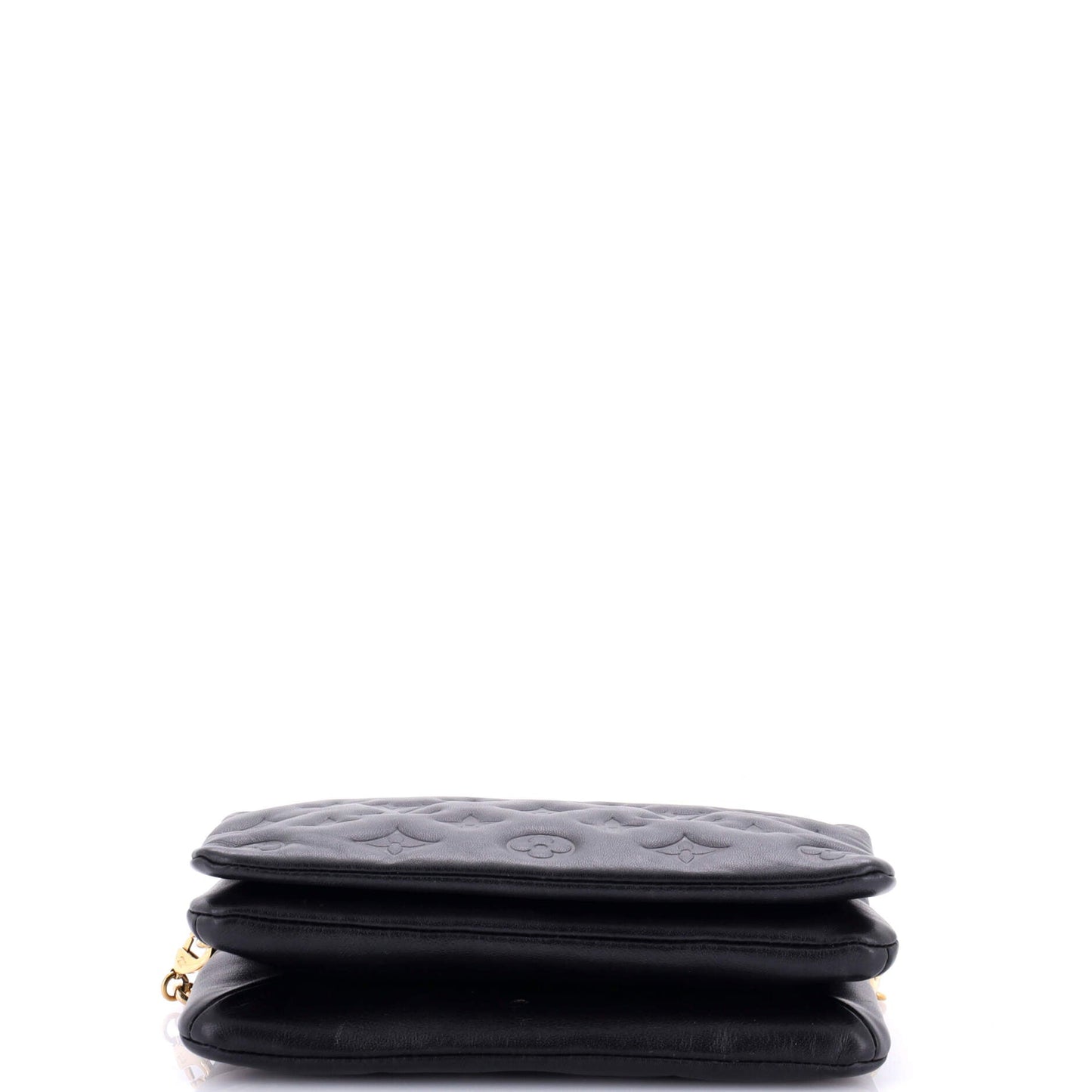 Louis Vuitton Coussin Pochette Monogram Embossed Lambskin