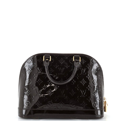 Louis Vuitton Alma Handbag Monogram Vernis PM