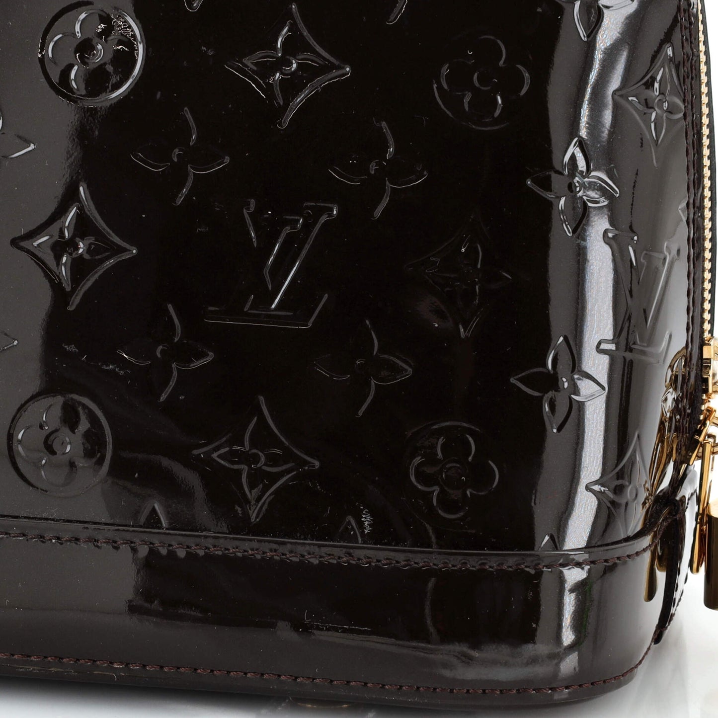 Louis Vuitton Alma Handbag Monogram Vernis PM