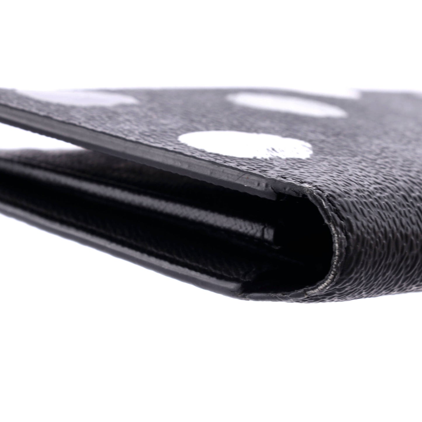 Louis Vuitton Brazza Wallet Yayoi Kusama Painted Dots Monogram Eclipse Canvas