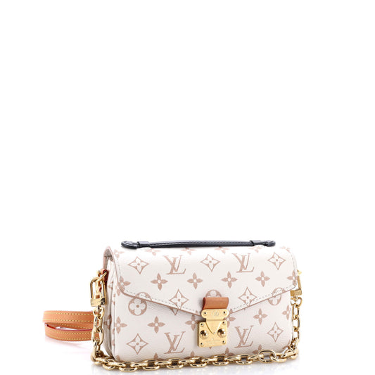 Louis Vuitton Pochette Metis Monogram Dune Canvas East West