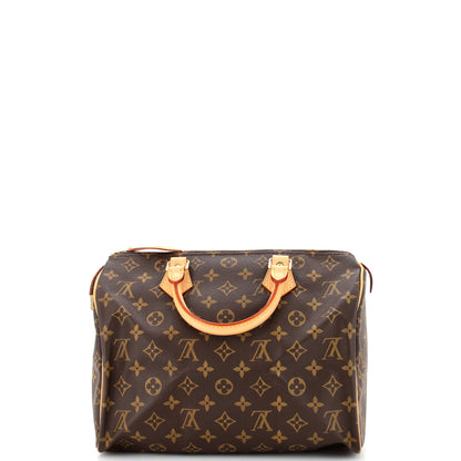 Louis Vuitton Speedy Handbag Monogram Canvas 30
