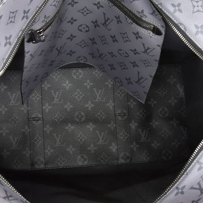 Louis Vuitton New Cabas Zippe Bag Reverse Monogram Eclipse Canvas GM