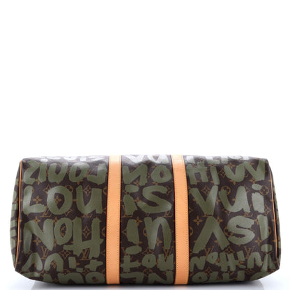 Louis Vuitton Keepall Bag Limited Edition Monogram Graffiti 50