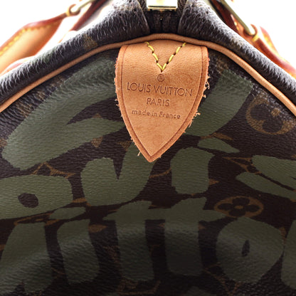 Louis Vuitton Keepall Bag Limited Edition Monogram Graffiti 50