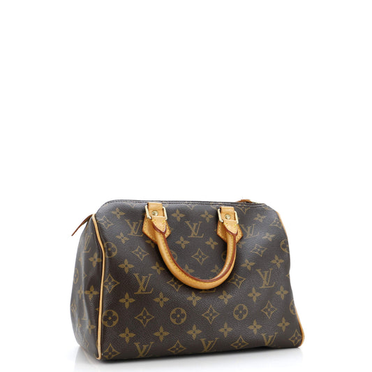 Louis Vuitton Speedy Handbag Monogram Canvas 25