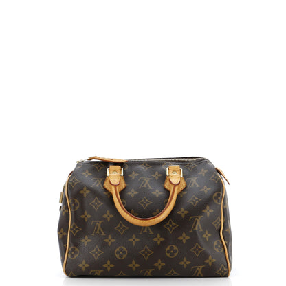 Louis Vuitton Speedy Handbag Monogram Canvas 25