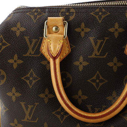 Louis Vuitton Speedy Handbag Monogram Canvas 25