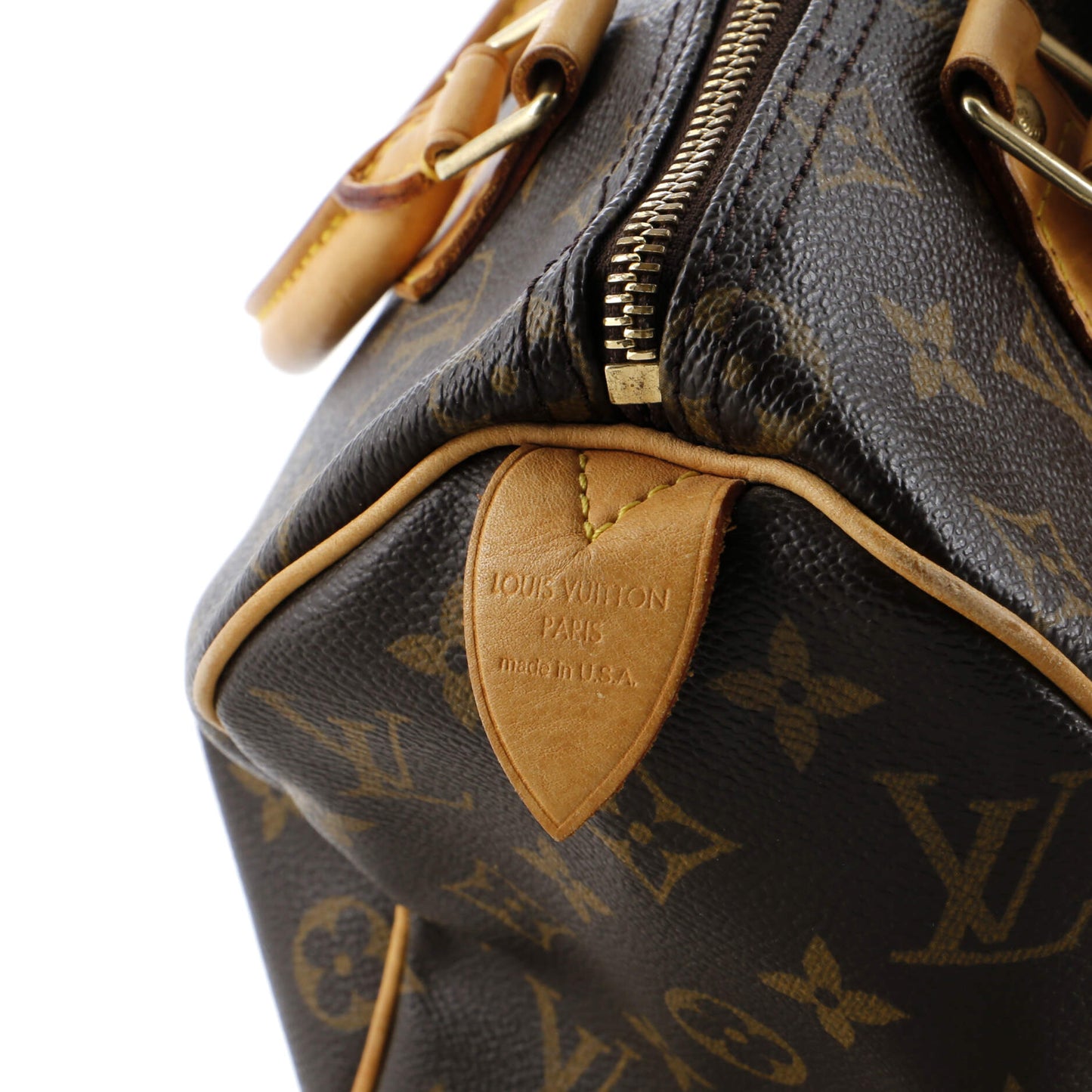 Louis Vuitton Speedy Handbag Monogram Canvas 25