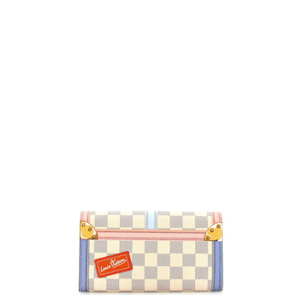 Louis Vuitton Sarah Wallet NM Limited Edition Damier Summer Trunks