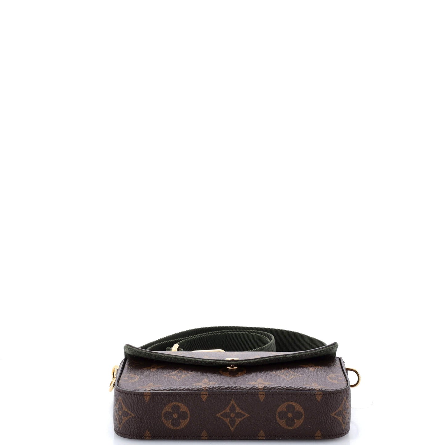 Louis Vuitton Felicie Strap & Go Handbag Monogram Canvas