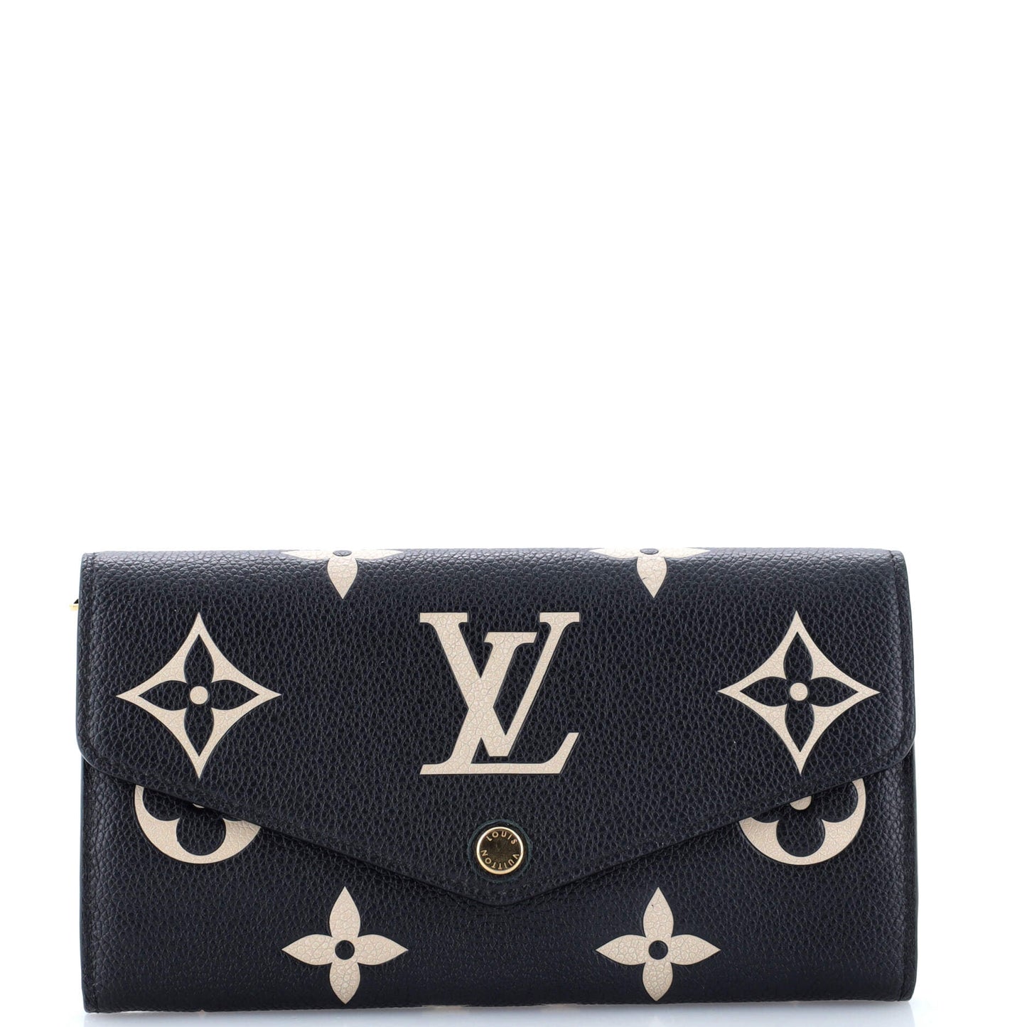 Louis Vuitton Sarah Wallet NM Bicolor Monogram Empreinte Giant