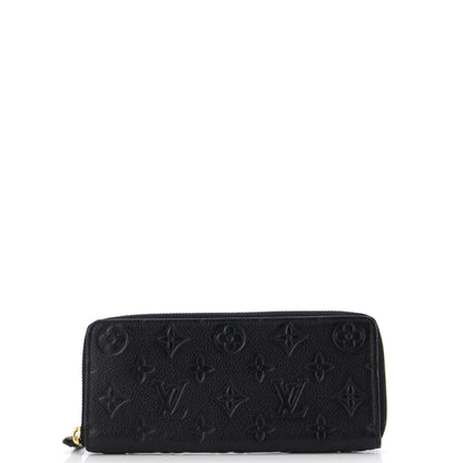 Louis Vuitton Clemence Wallet Monogram Empreinte Leather